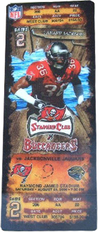 Jacksonville Jaguars vs. Tampa Bay Buccaneers 1980 Game 4 Gameday ticket BuccaneersFan