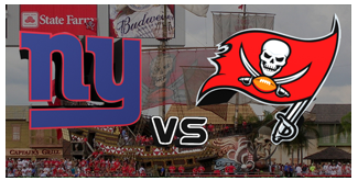 New York Giants vs. The Tampa Bay Buccaneers BuccaneersFan