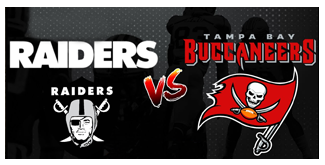 Oakland Raiders, Formerly Los Angeles Raiders vs. The Tampa Bay Buccaneers BuccaneersFan