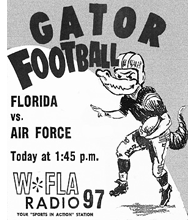 Gator Football Florida vs. Air Force WFLA Radio Promotional