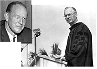 1961 Tampa Mayor Julian Lane and USF Dr. John Allen