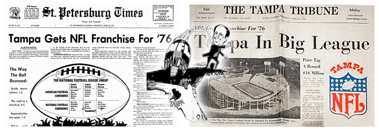 April 24, 1974 - Tampa Awarded A NFL Franchise