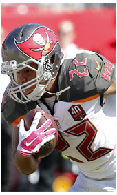 2015 Buccaneers jersey patch features the 40 Bucs seasons