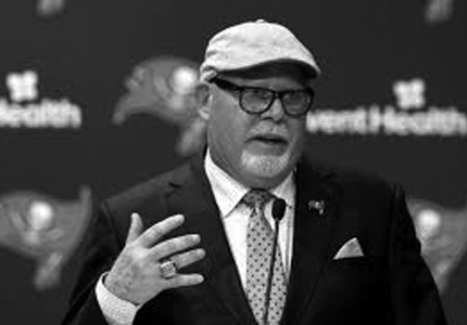 Buccaneers Head Coach Bruce Charles Arians from 2019 to Present - The Ultimate Tampa Bay Buccaneers Fan Site, Historical Archive, Every Coach, Every Season, BUCS Fanatical Fans - BUCS Coaching History 1976-Present.