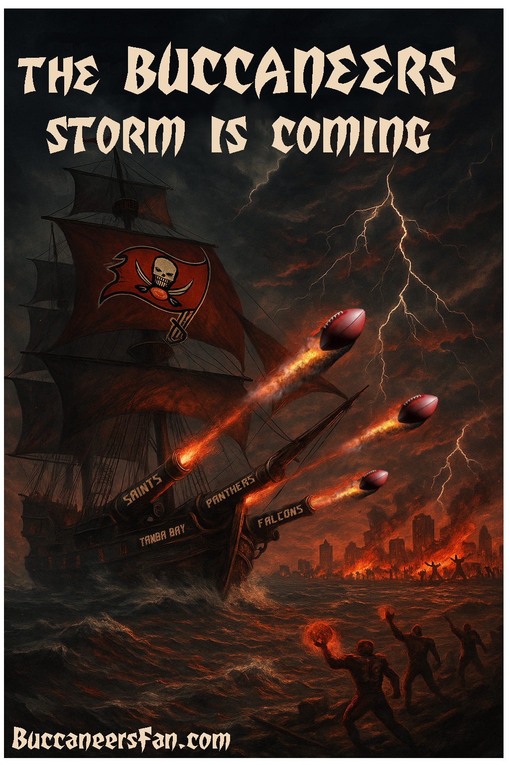 Tampa Bay Buccaneer's South Division Rise Threatens the Balance of Power, Read the Full Story - May 12, 2025 by W P Rader Tampa Bay Buccaneers Fanatical Fan Program Spotlight by Professor Jam - May 12, 2025.