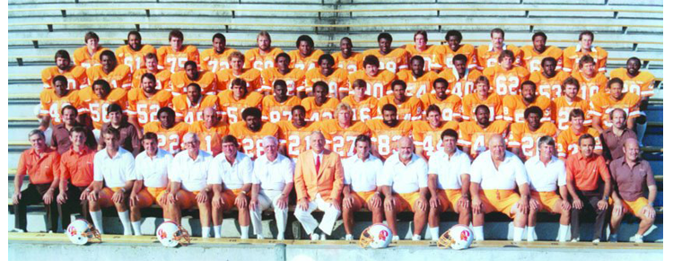 1981 Season 6 Tampa Buccaneers Team Picture