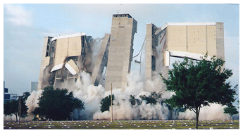 The Demolition of Tampa Stadium September 13, 1998