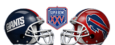 1984 Superbowl XVIII hosted in Tampa Stadium NY Giants vs Buffallo Bills