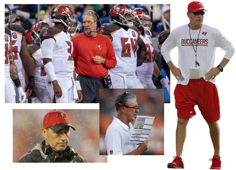 Dirk Jeffrey Koetter Head Coach of Tampa Bay Buccaneers 2016 to Present - The Ultimate Tampa Bay Buccaneers Fan Site, Historical Archive, Every Coach, Every Season, BUCS Fanatical Fans - BUCS Coaching History 1976-Present.