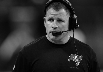 Buccaneers Head Coach Gregory Edward Schiano 2012 to 2013 - The Ultimate Tampa Bay Buccaneers Fan Site, Historical Archive, Every Coach, Every Season, BUCS Fanatical Fans - BUCS Coaching History 1976-Present.